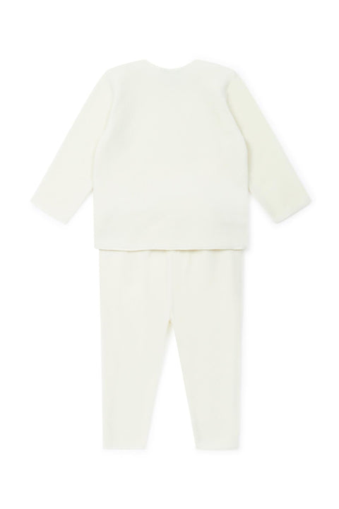 Ensemble - beige Bébé en polaire fine - Image principale