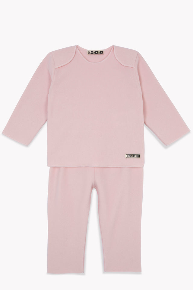 Outfit - Pink Baby in fine fleece - Image principale