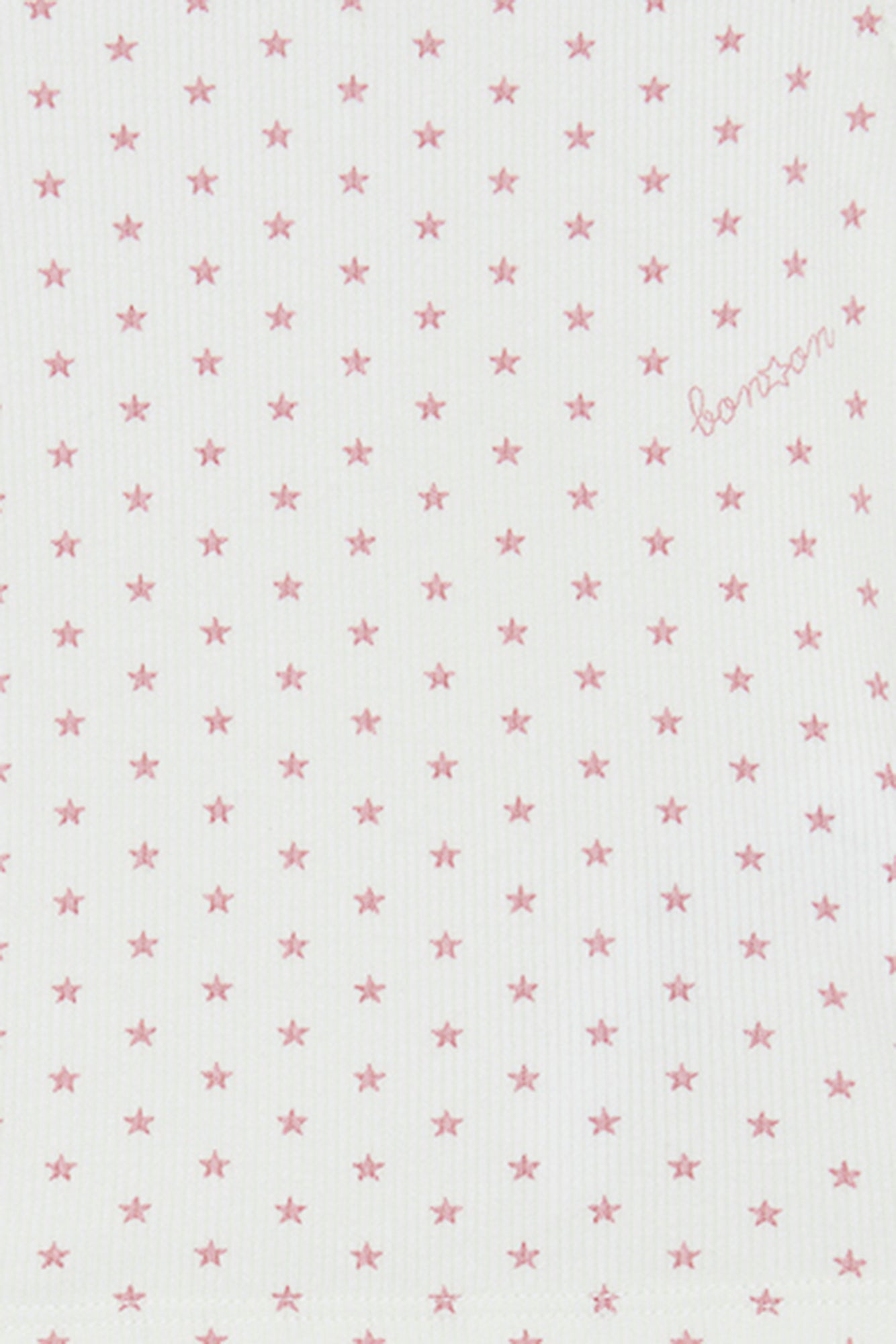Ensemble - pyjama 2 pièces rose Bébé en coton imprimé étoiles