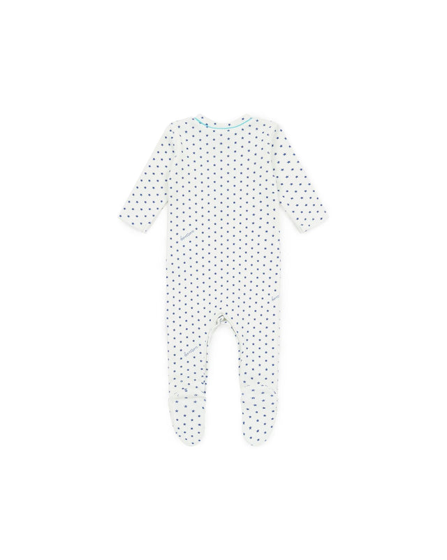 Pyjama - bleu Bébé imprimé étoiles - Image alternative