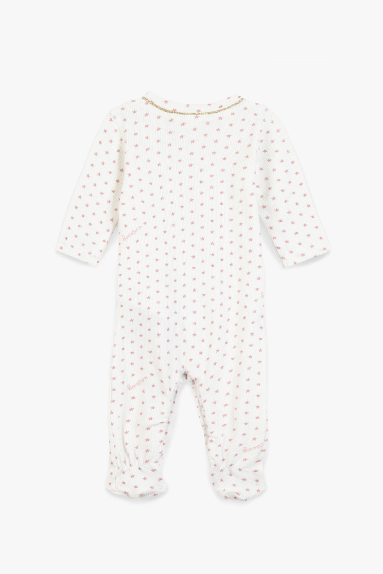 Pajamas - Pink Baby Print stars