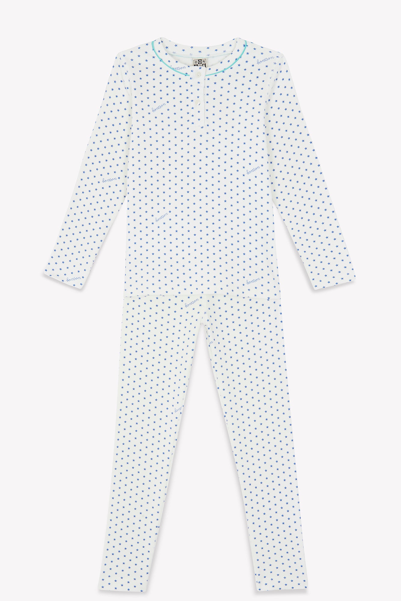 Outfit - Pajamas Blue Print stars