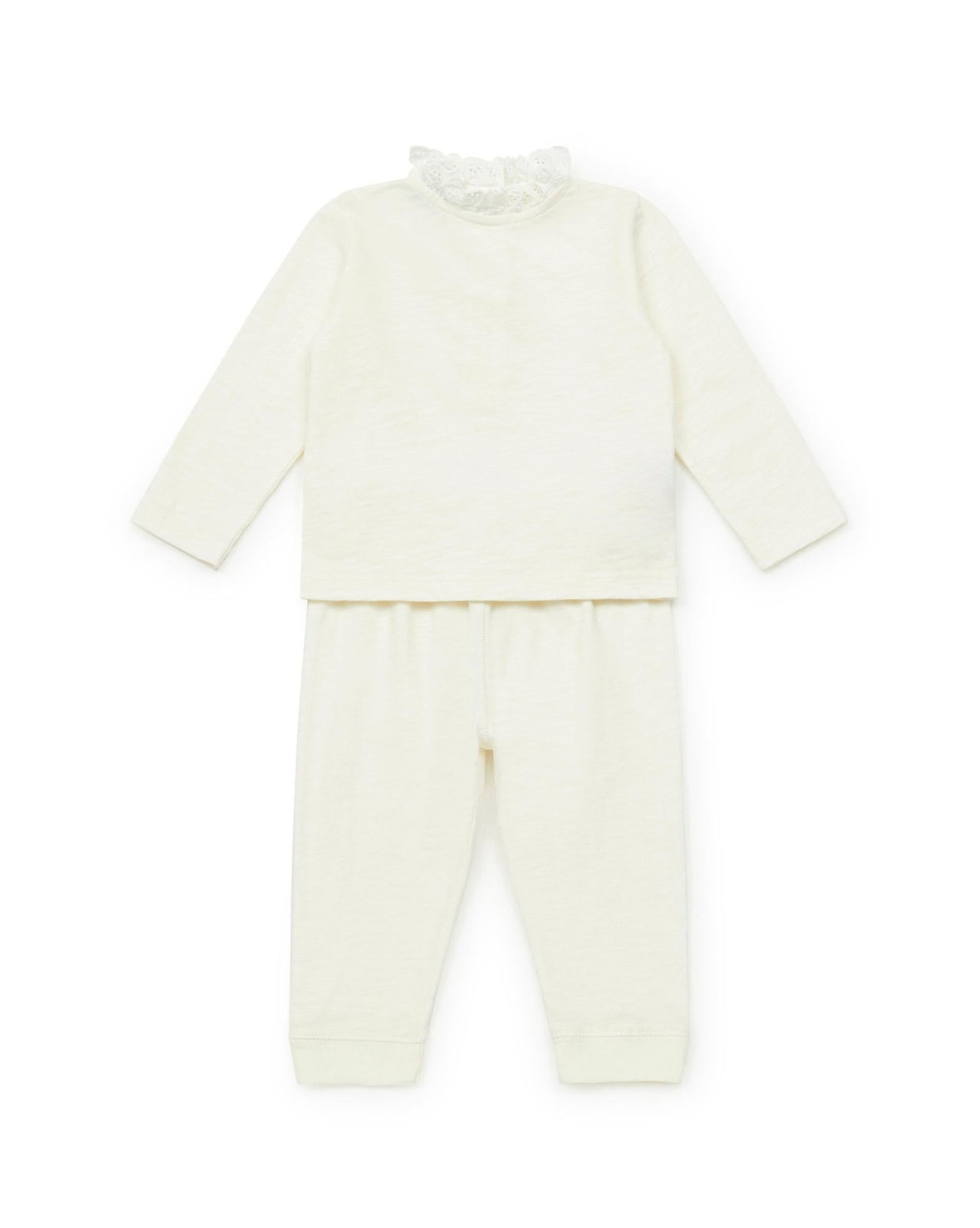 Outfit - Tiliaens Beige Baby In 100% organic cotton