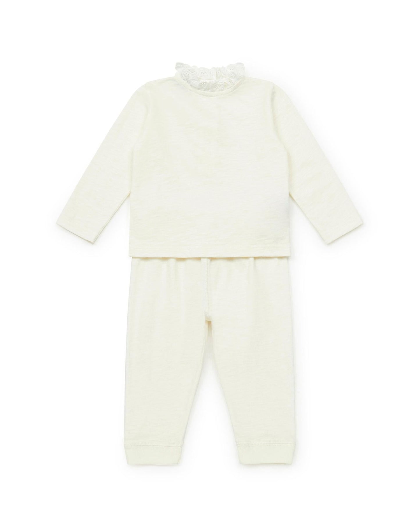 Ensemble - Tiliaens beige Bébé en 100% coton biologique