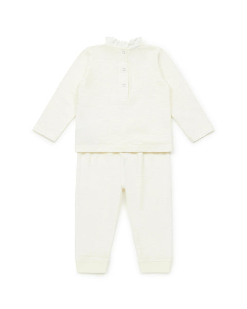 Ensemble - Tiliaens beige Bébé en 100% coton biologique - Image principale