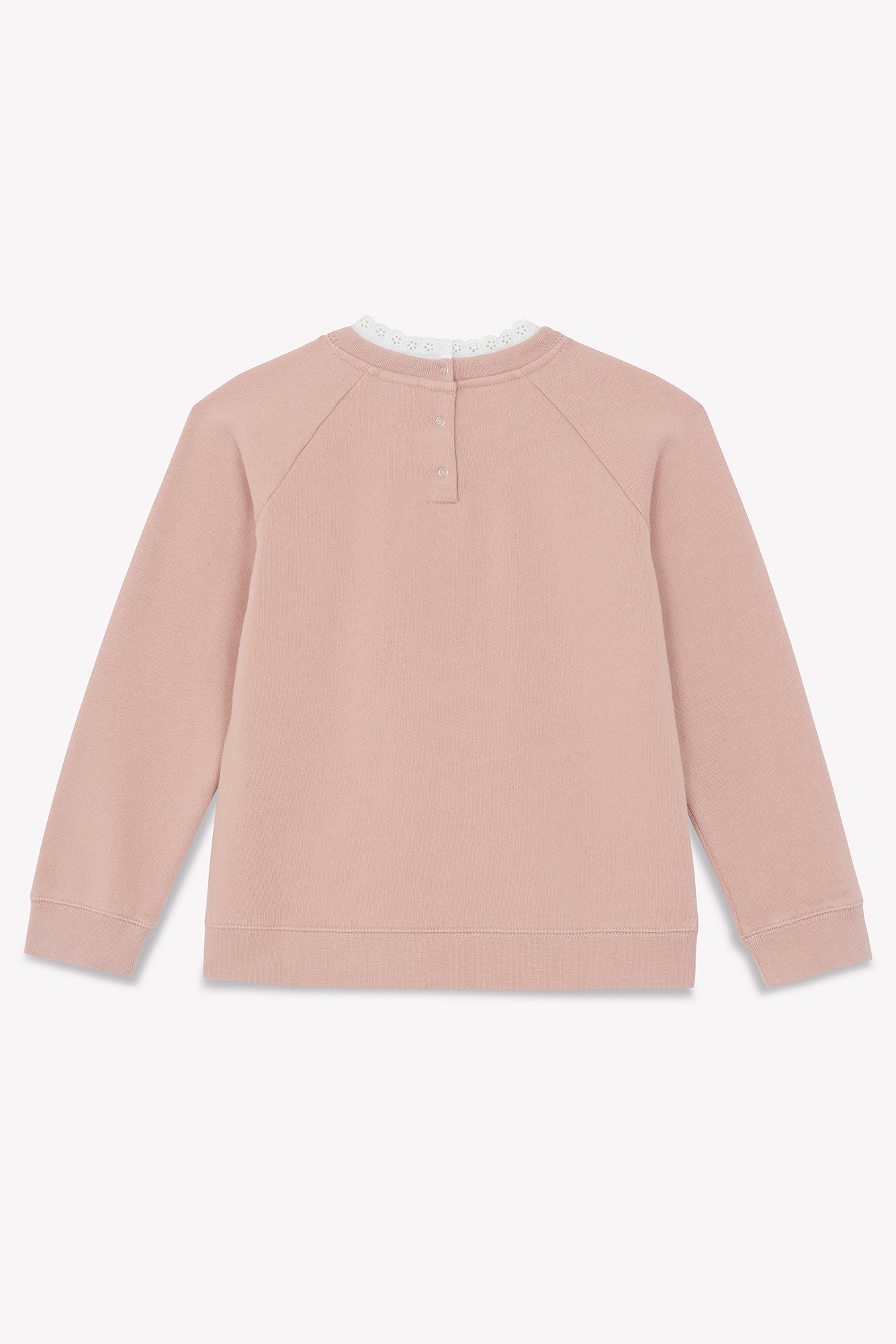 Sweatshirt - Tiliaf Pink In 100% organic cotton