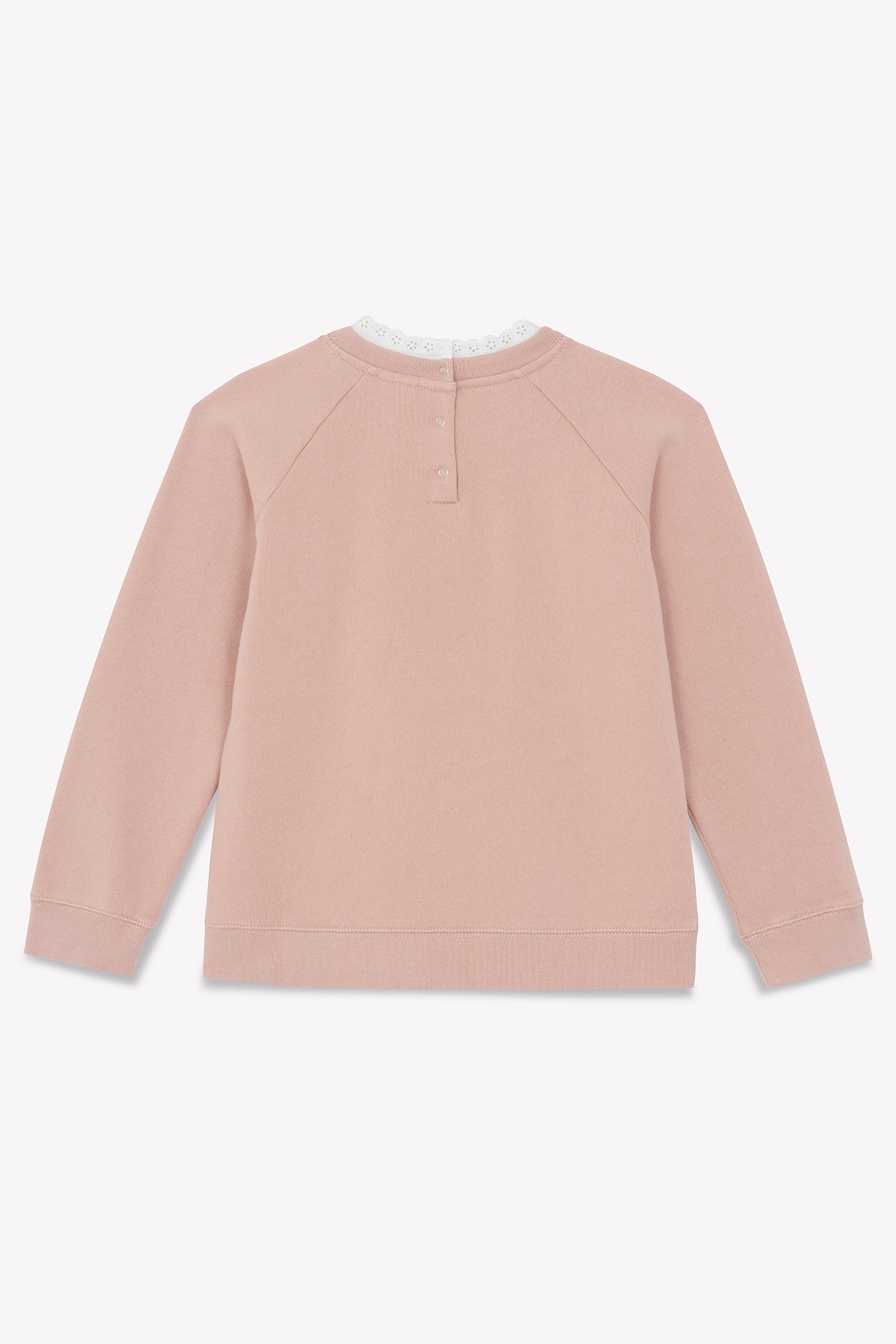 Sweatshirt - Tilia Pink biological cotton