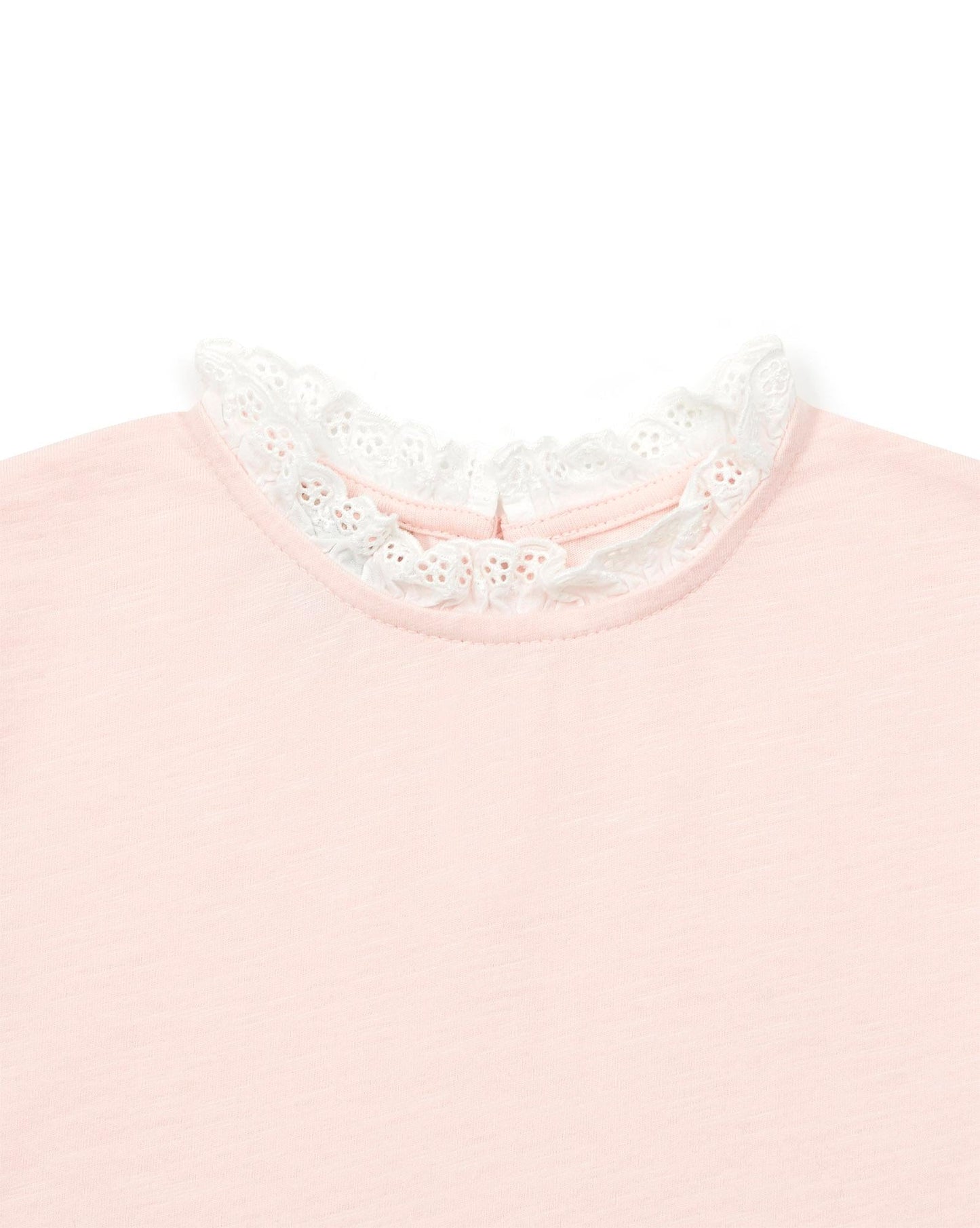 T-shirt - Tiliateef rose en 100% coton biologique