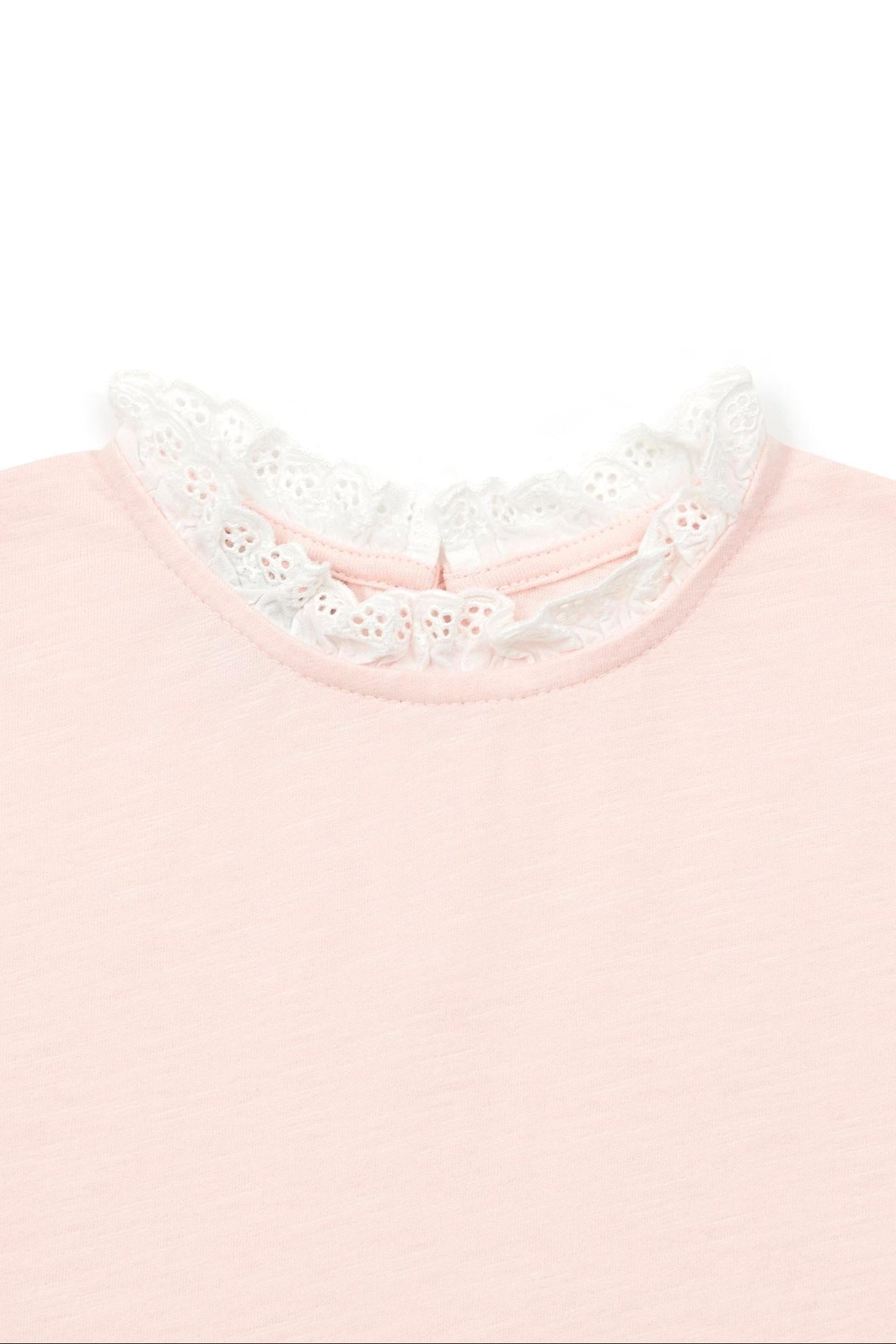T-shirt - Tiliateef rose en 100% coton biologique