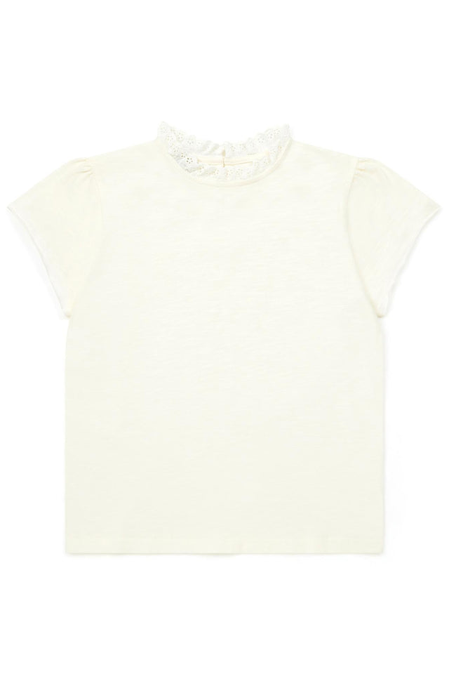 T-shirt - Tiliateef beige en 100% coton biologique - Image principale