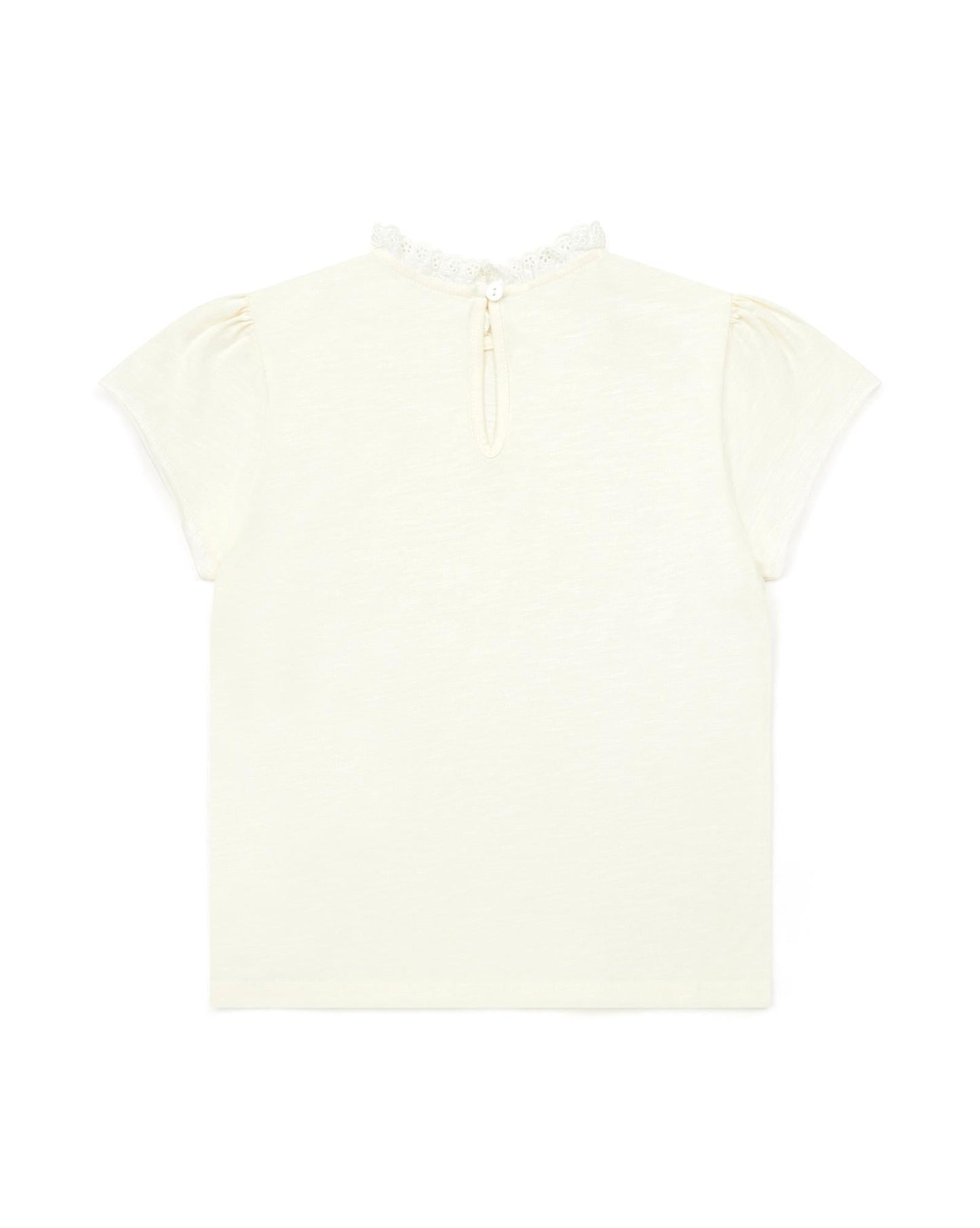 T -shirt - Tiliateef Beige In 100% organic cotton