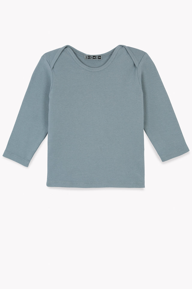 T-shirt - Tina bleu Bébé en 100% coton biologique - Image principale