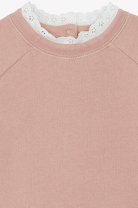 Sweat - rose Bébé coton biologique - Image principale