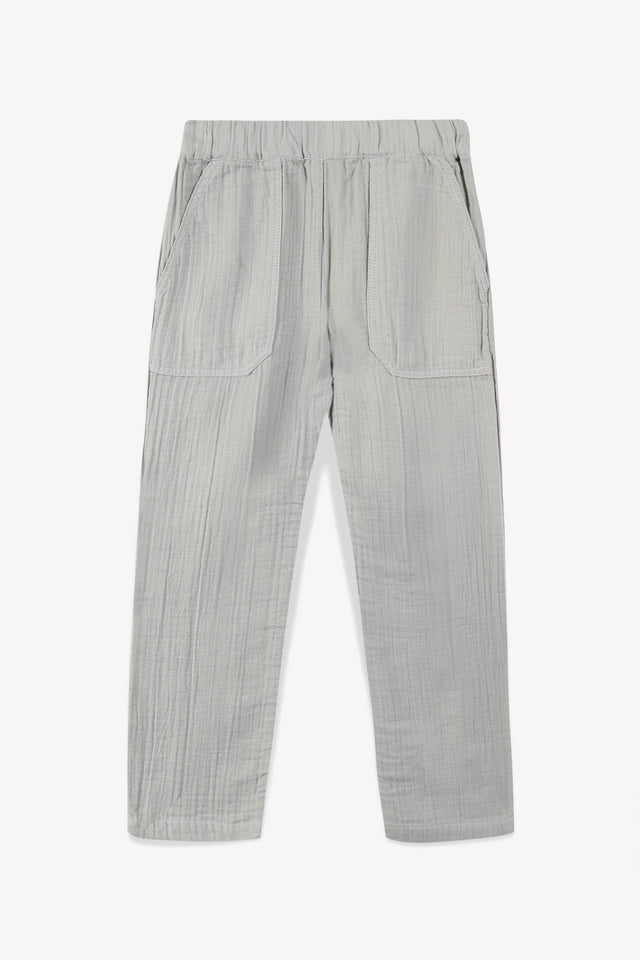 Trousers - Batcha in cotton gauze - Image principale