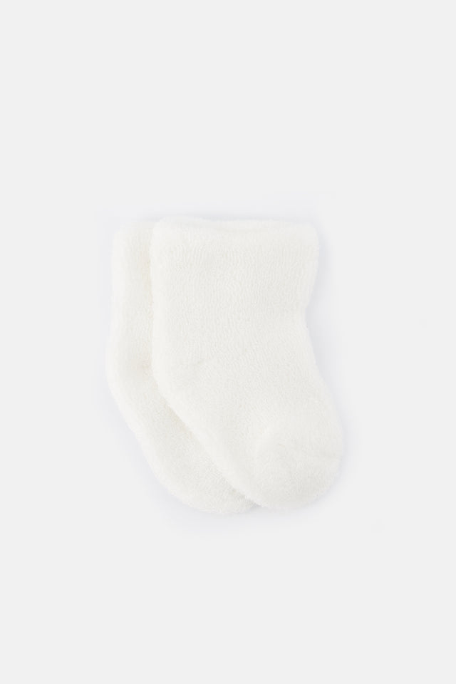 Chaussettes - beige Naissance coton bouclette - Image principale