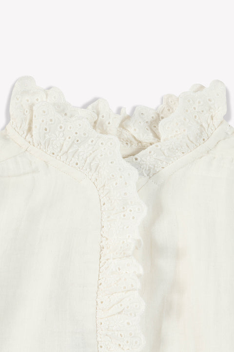 Blouse - crème fille - Image principale