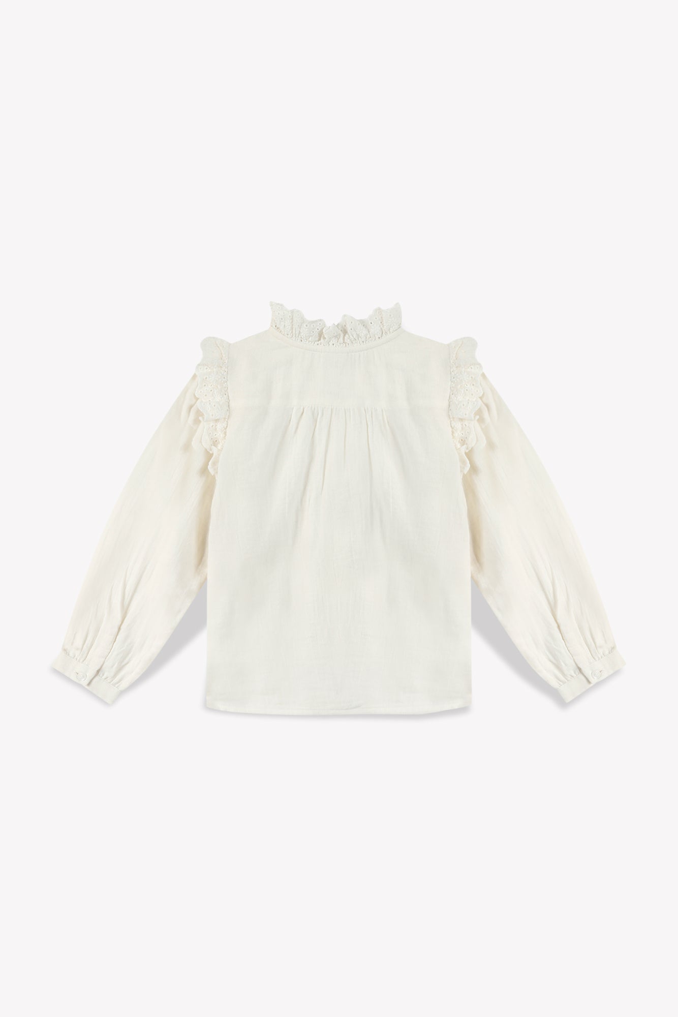 Blouse - crème fille