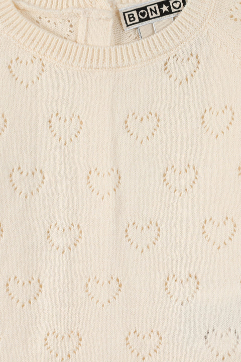 Ensemble - coeur naissance bébé coton et cachemire - Image principale