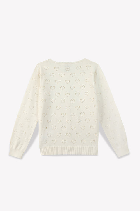 Cardigan - Girl 100% Organic cotton - Image principale