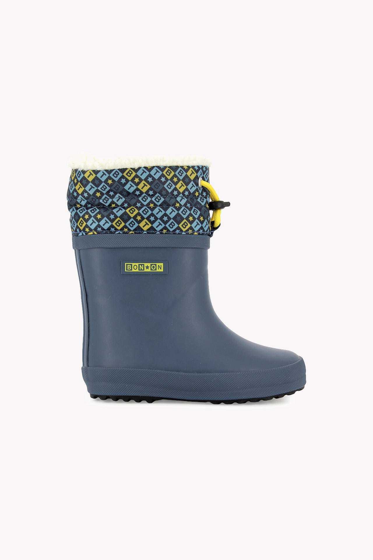 Boots - Ploc Blue imitation fur