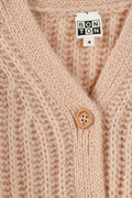Cardigan - Fille en tricot coton bio