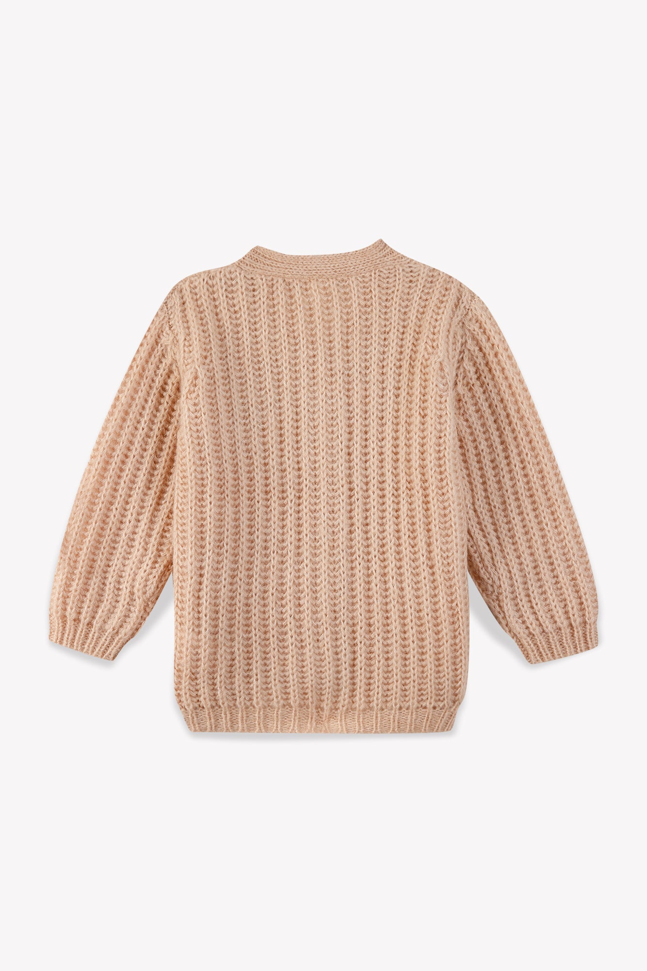 Cardigan - Girl knitted Organic cotton