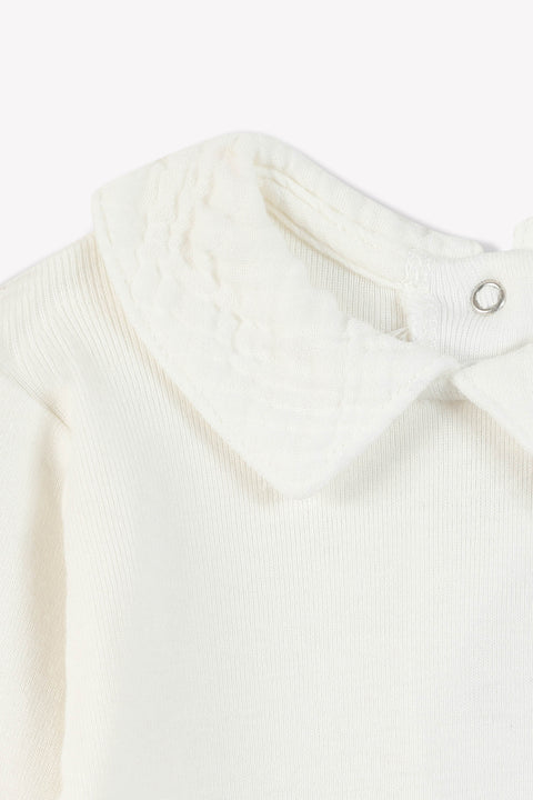 Body - bébé garçon col à revers 100% coton bio - Image principale