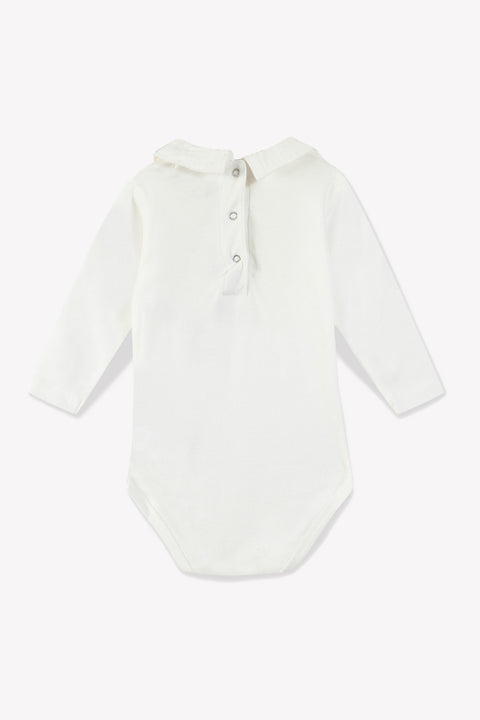 Body - bébé garçon col à revers 100% coton bio - Image principale
