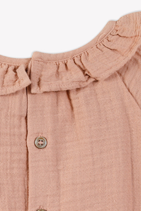 Blouse - bébé fille gaze de coton - Image principale