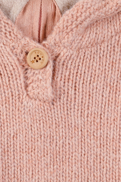 Burnou - bébé fille rose - Image principale