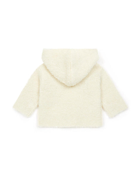 Manteau - croisé bouclette laine mélangée - Image principale