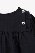 Dress - long sleeves Baby cotton gauze