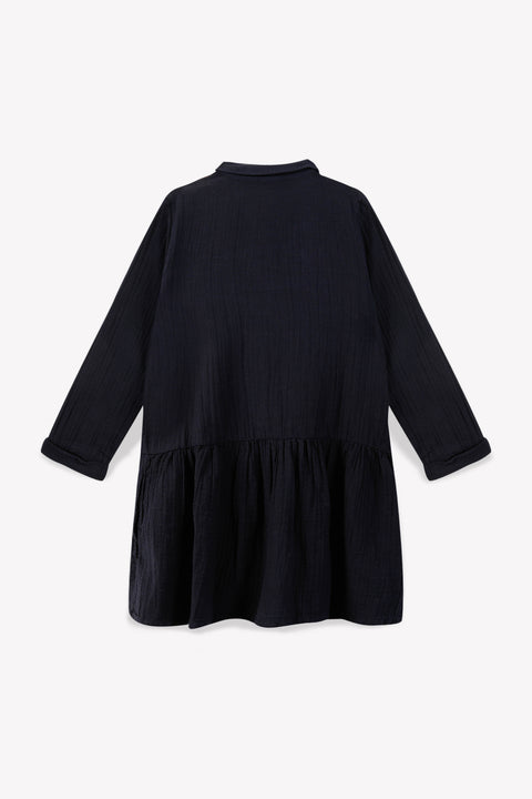 Dress - has Ruffles Girl 100% cotton - Image principale