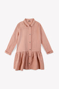 Dress - has Ruffles Girl 100% cotton