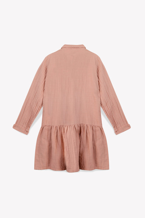 Robe - à volants fille 100% coton - Image principale