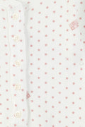 Pyjama - bébé coton côtelé semi d'étoiles