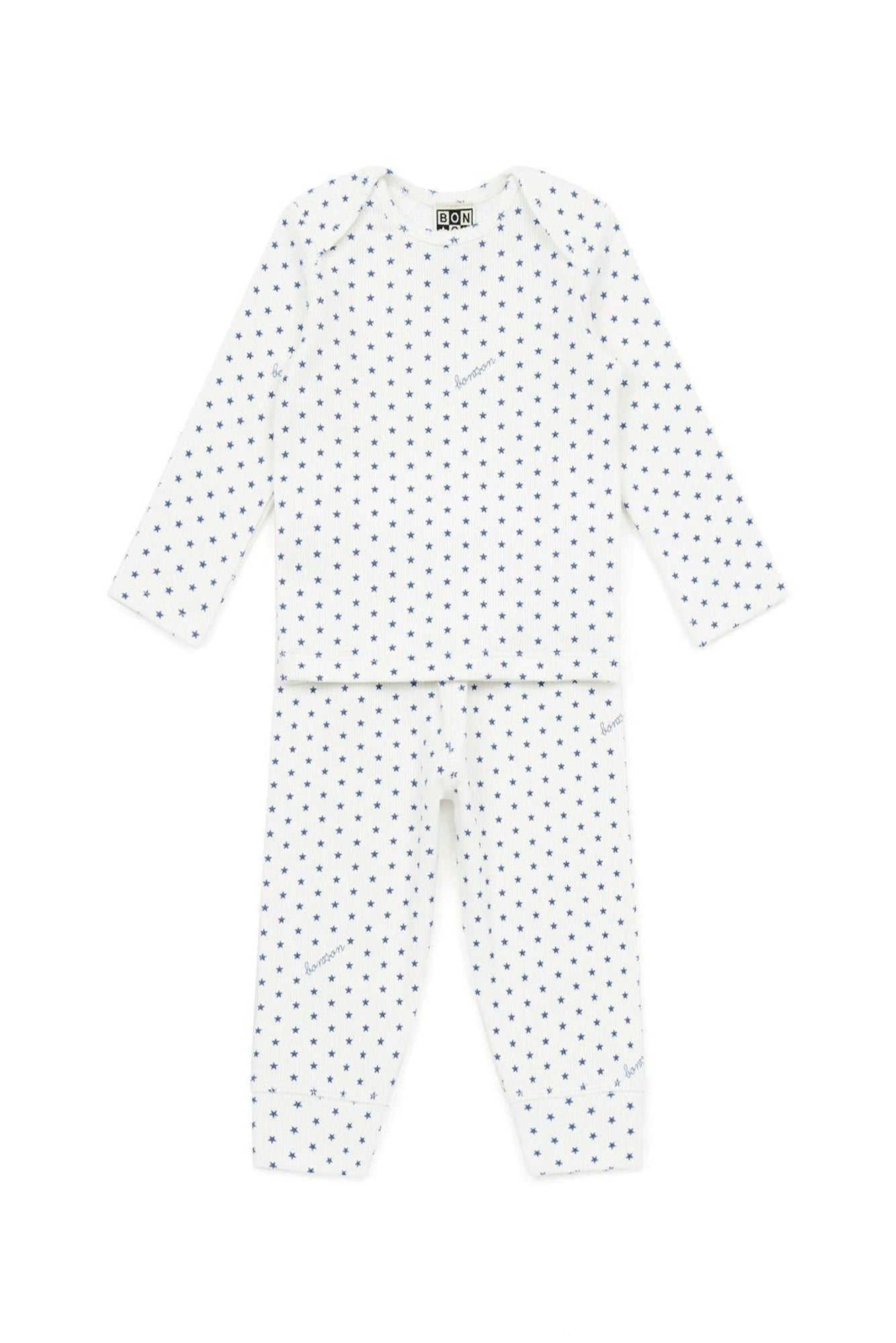 Outfit - Baby cotton Ribbed stars