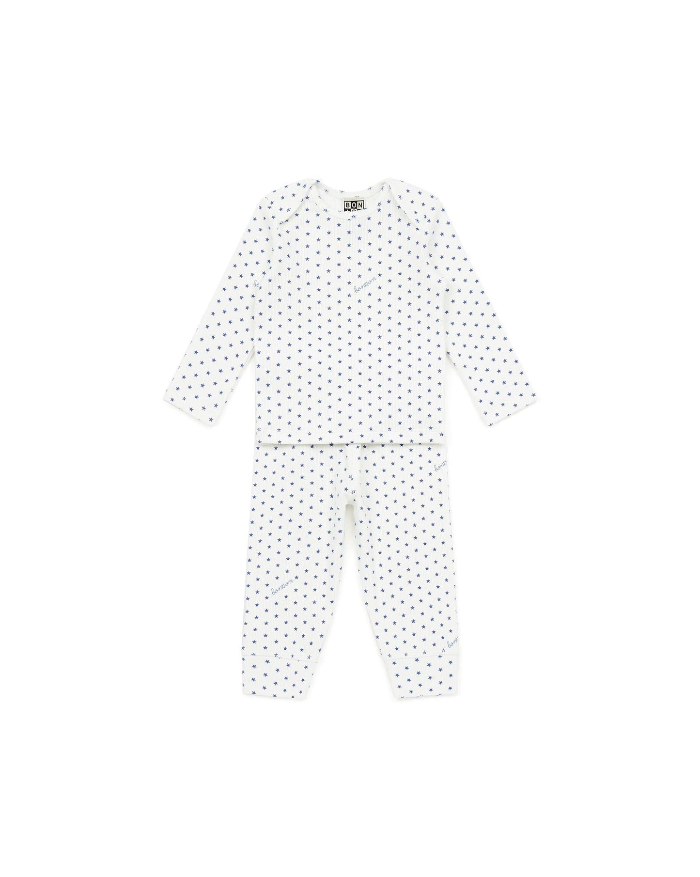 Outfit - Baby cotton Ribbed stars