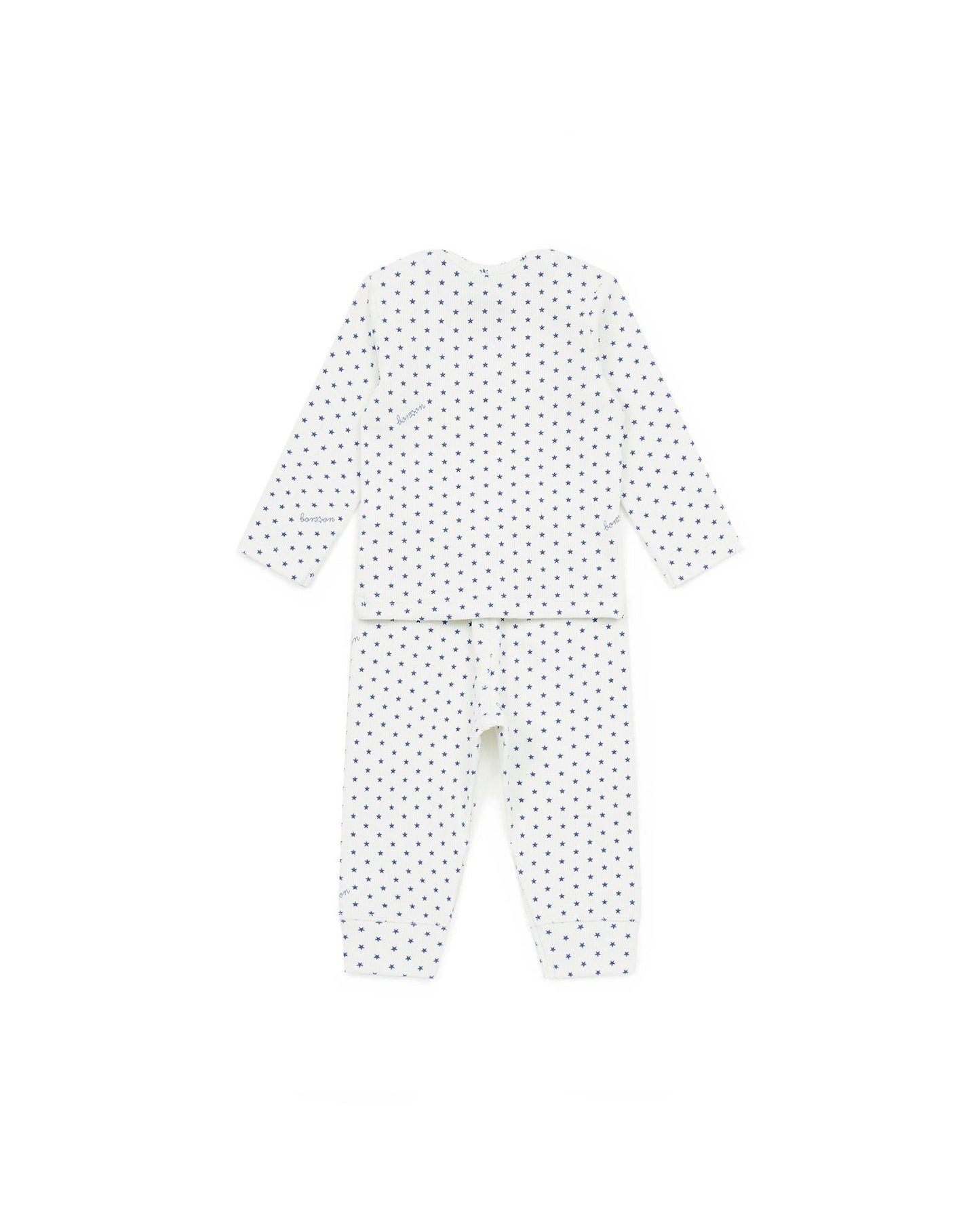 Outfit - Baby cotton Ribbed stars