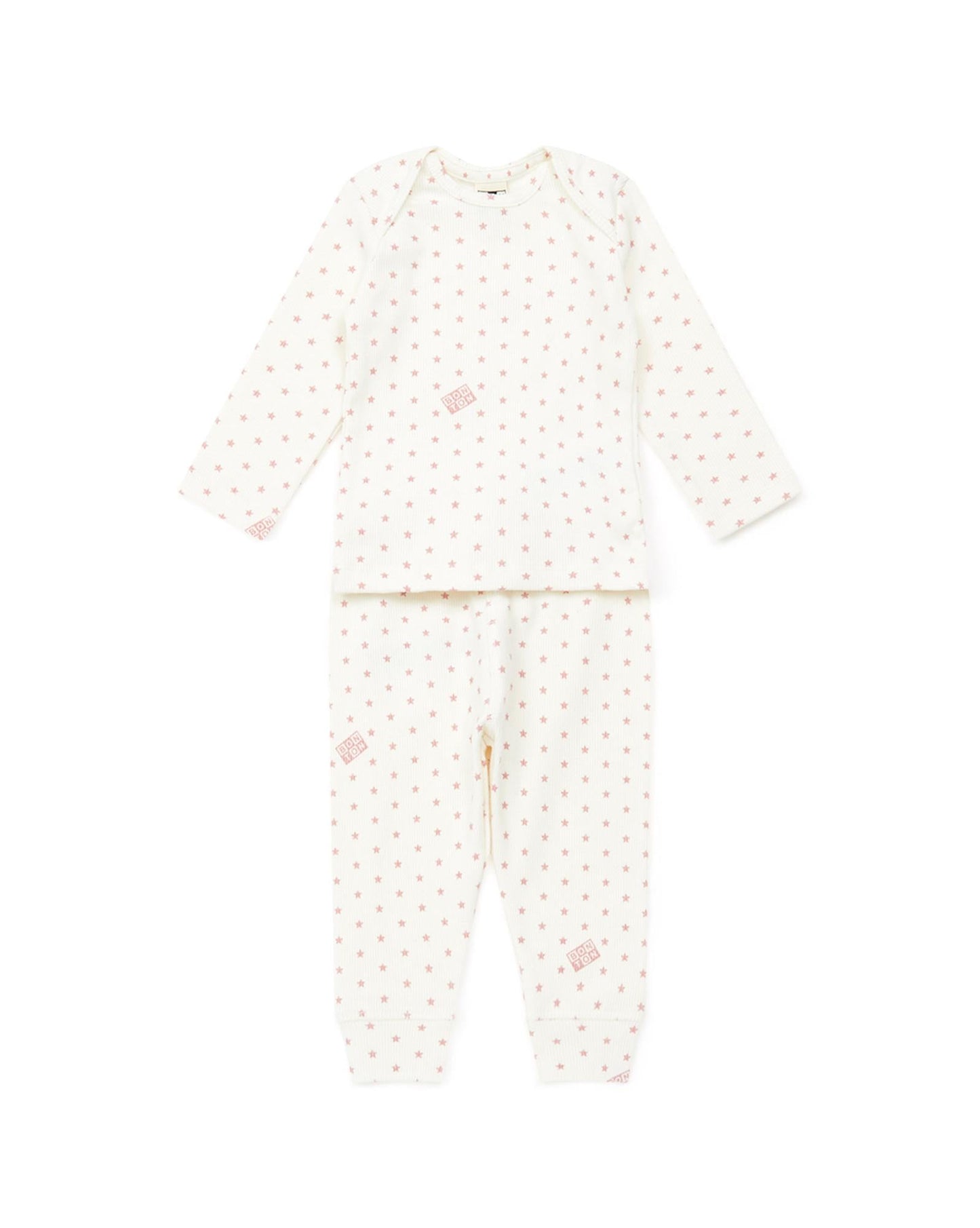 Outfit - Baby cotton Ribbed stars