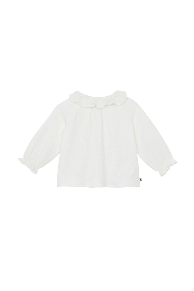 Blouse - Solange écru gaze de coton - Image principale