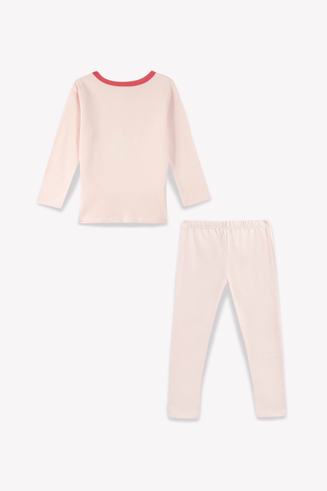 Pyjama - Noël fille Santa staff eau de rose