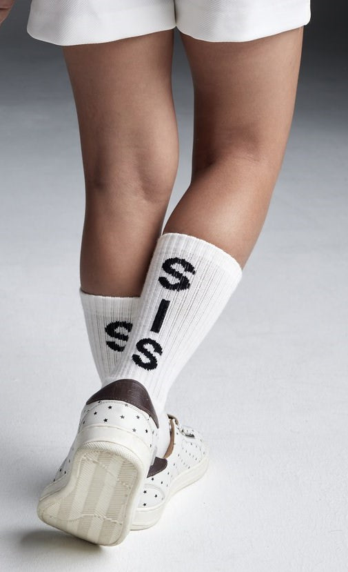 Socks - Sis white Bonton + Ron Dorff