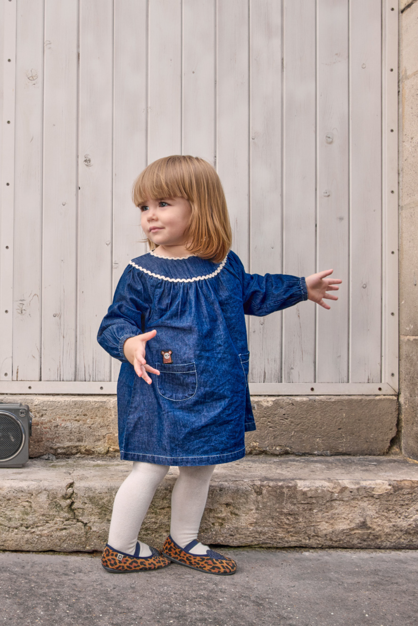 Robe - Mada Denim Bonton x Lili Scratchy
