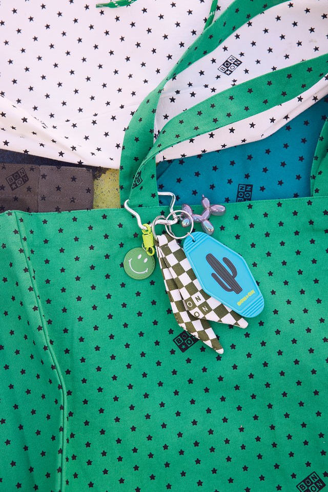 Porte-clés - Grigri Damier Cactus - Image principale