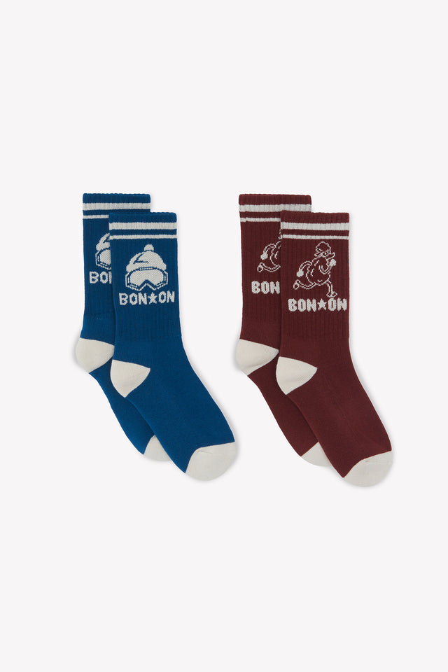Socks - Winter Blue Nordic - Image alternative