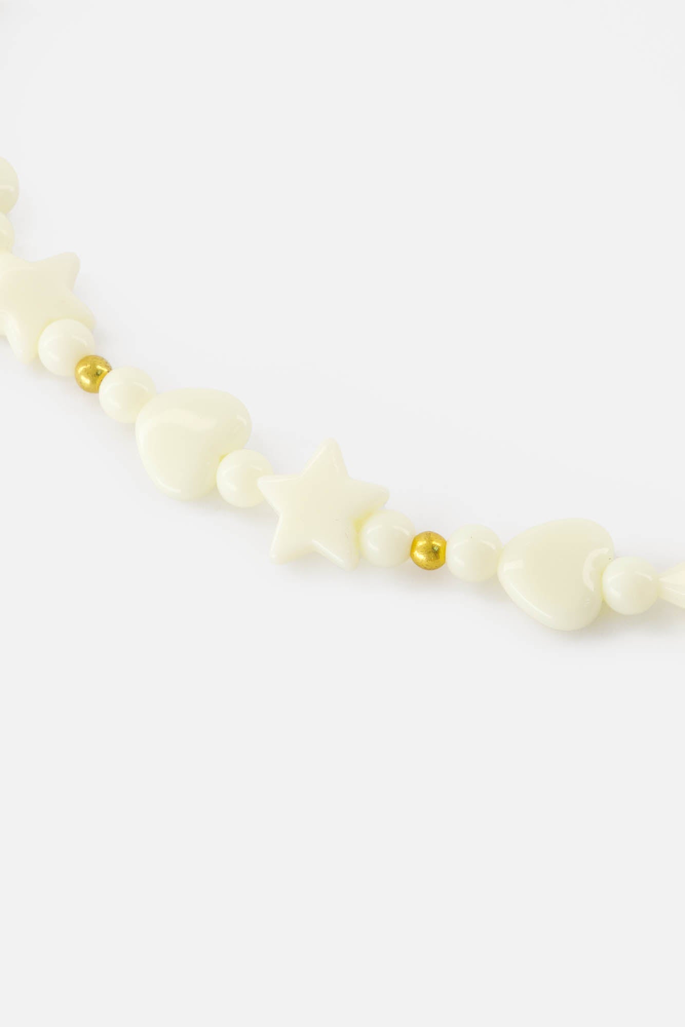 Telephone necklace - Stars Hearts