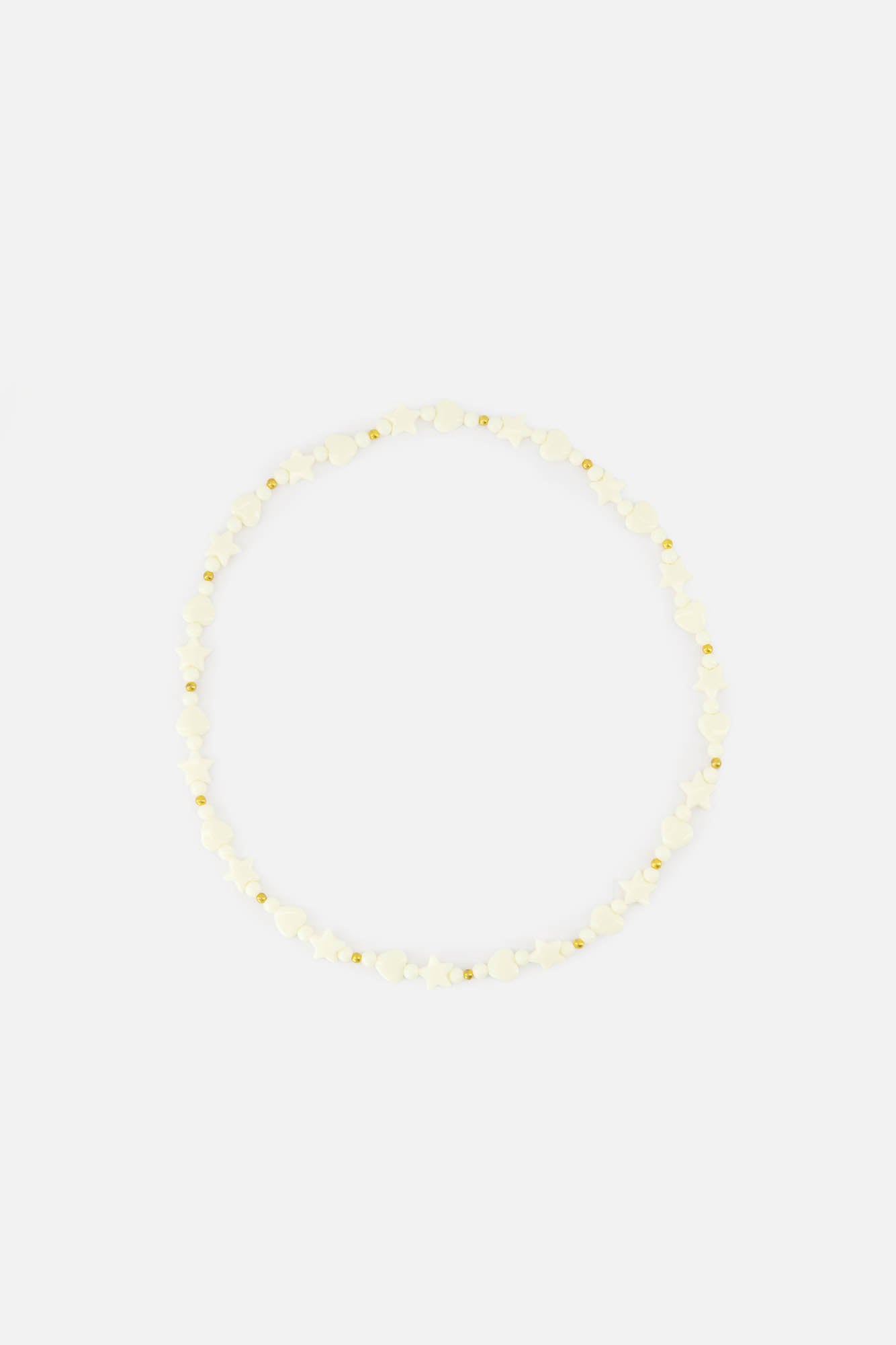 Telephone necklace - Stars Hearts