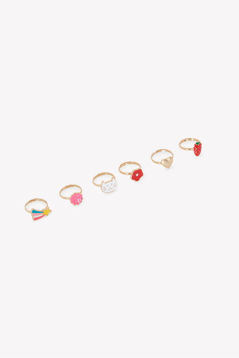 Set of flower rings - Image principale