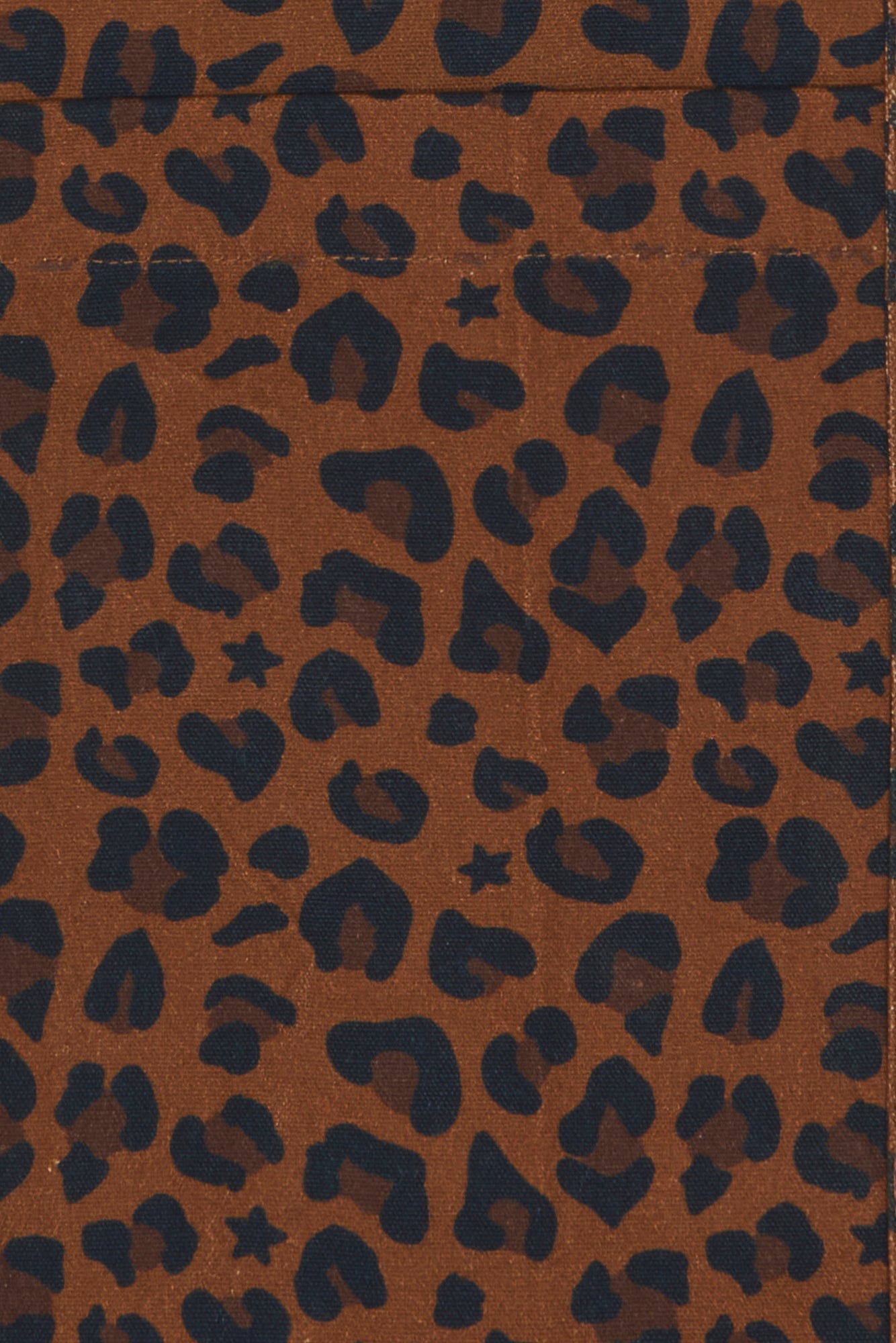 Moyen cabas - Imprimé Bonton léopard